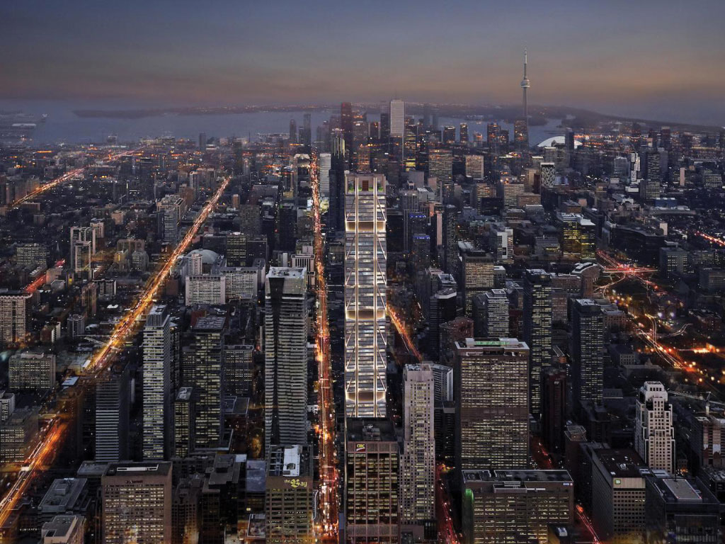 Rendering of The One in Toronto Canada