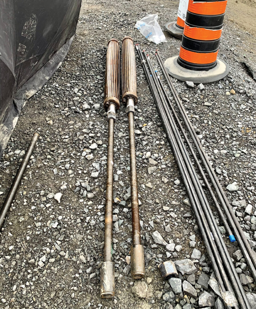 Two Expander Body units laid on ground