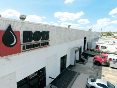 Exterior of Boss Lubricants facility