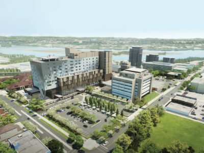 Rendering of Royal Columbian Hospital