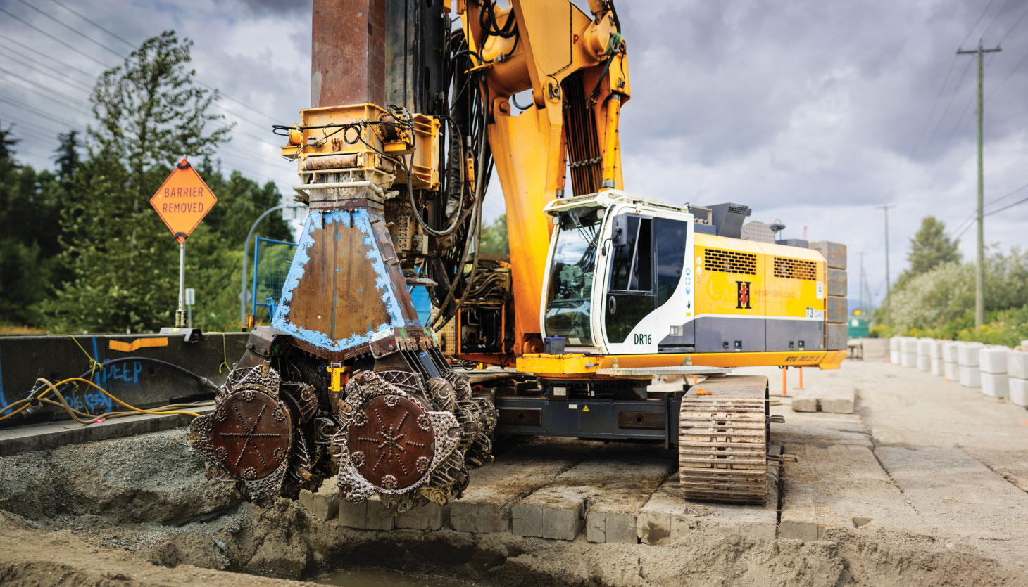 DR16 Cutter Soil Machine