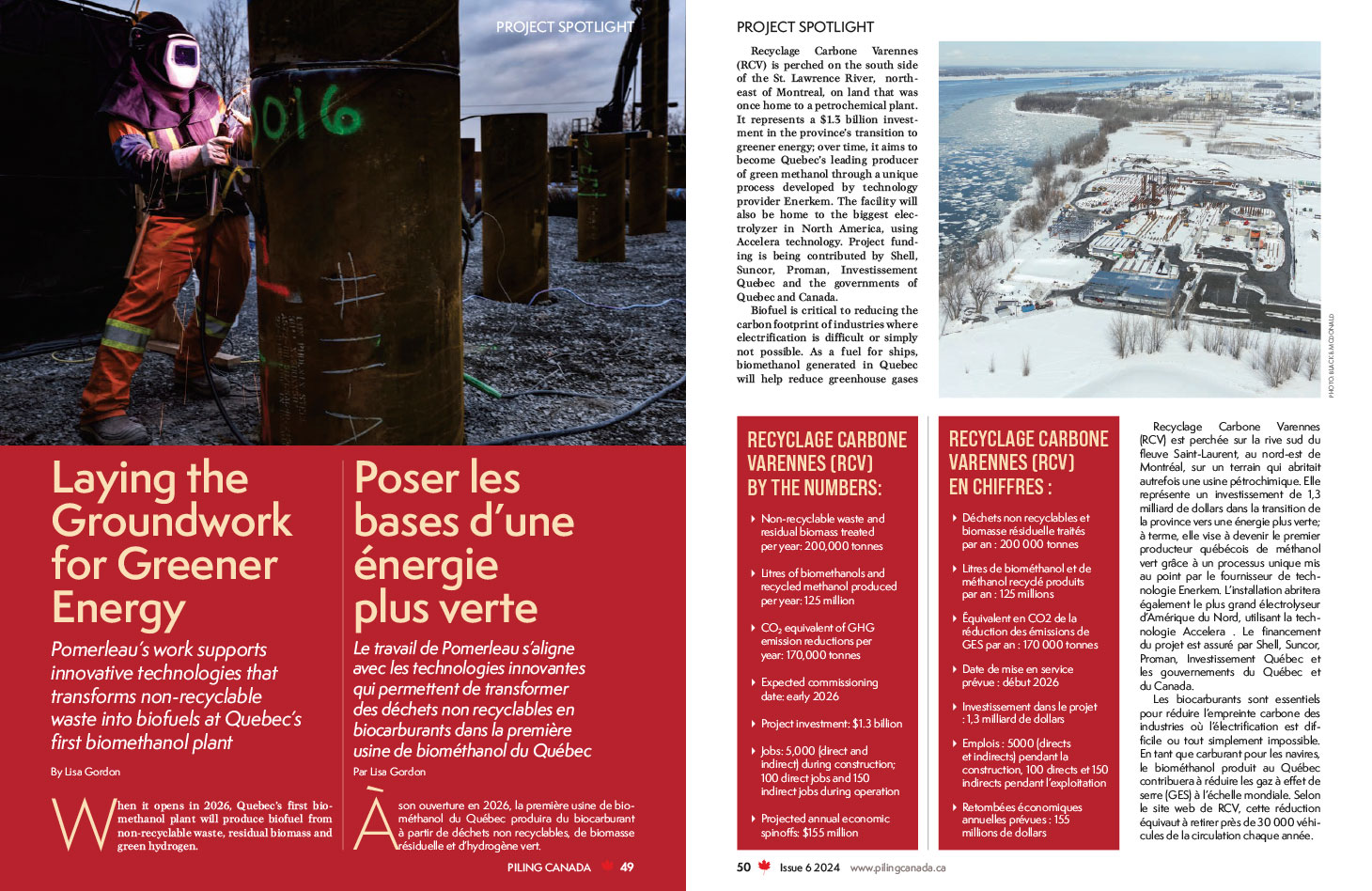 Laying the Groundwork page spread