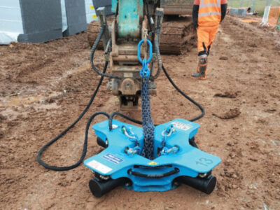 MultiBar Cropper on ground