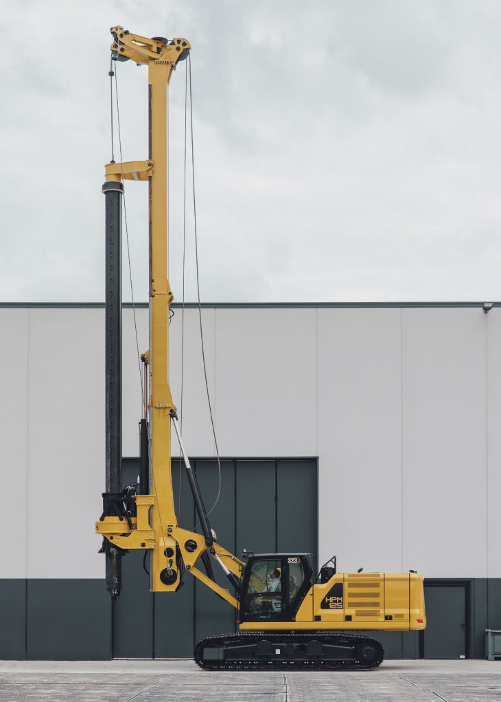 Side profile of HPM125