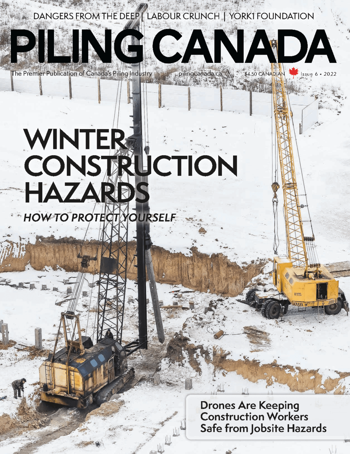 Piling Canada Issue 6, 2022 - Cover