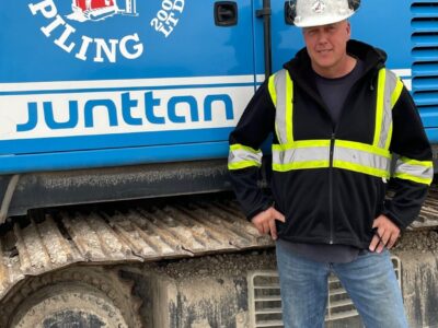 Patrick Browne posing with smile