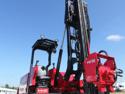 HMC’s state-of-the-art pile driver