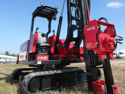 HMC’s state-of-the-art pile driver