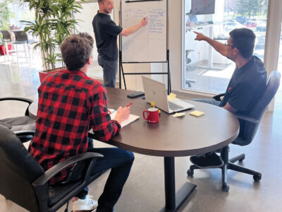 Menard Canada staff training session on sustainability