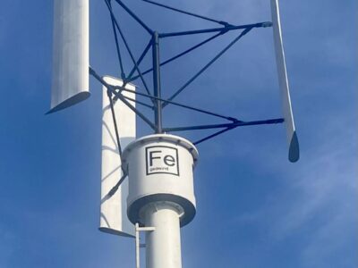 The FeGoWind 10 KWh off-grid windmill