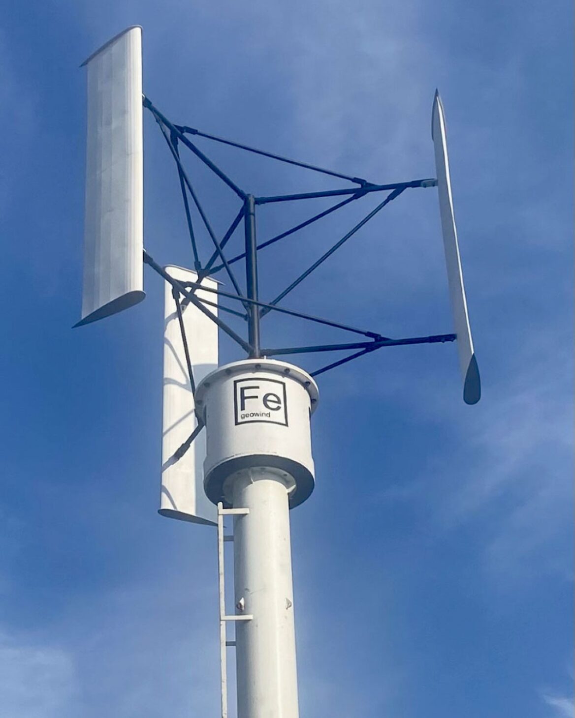 The FeGoWind 10 KWh off-grid windmill