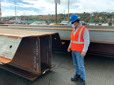 Dean Abbondanza at project site