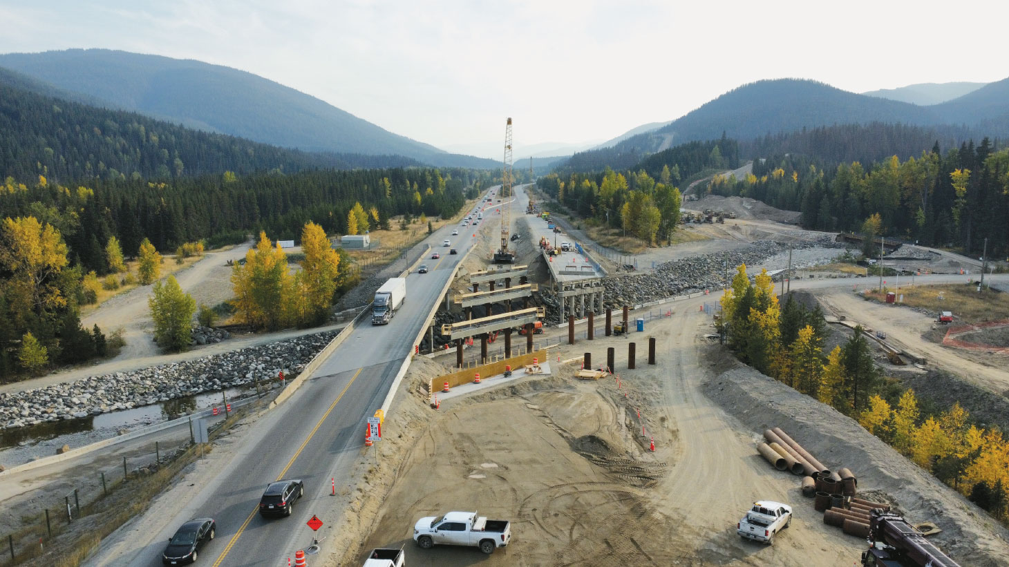 Highway construction