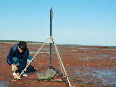 Setting up hydrophone