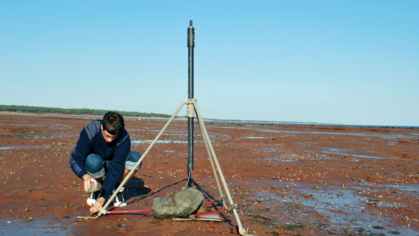 Setting up hydrophone