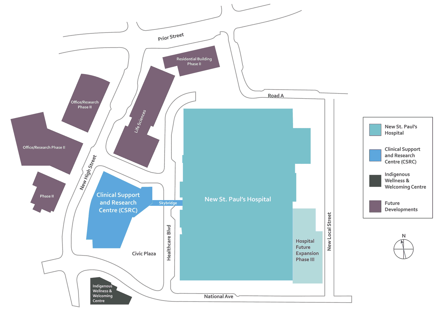 Map of campus