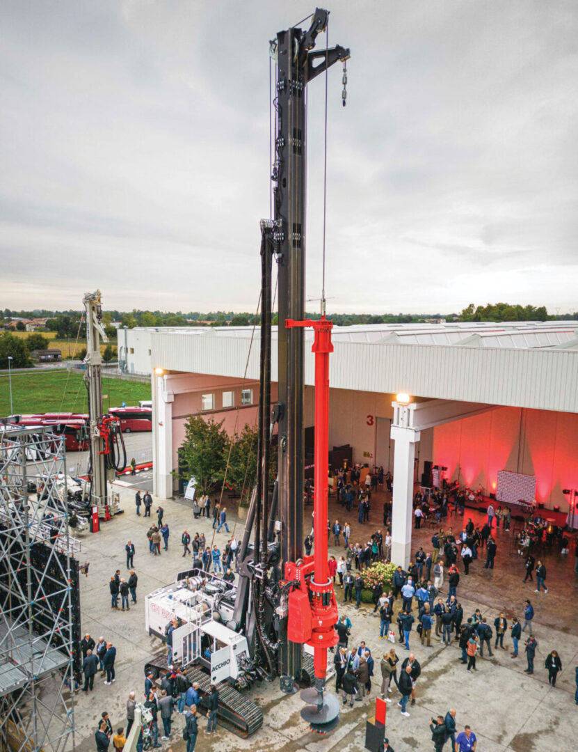 Aerial view of the CH 850