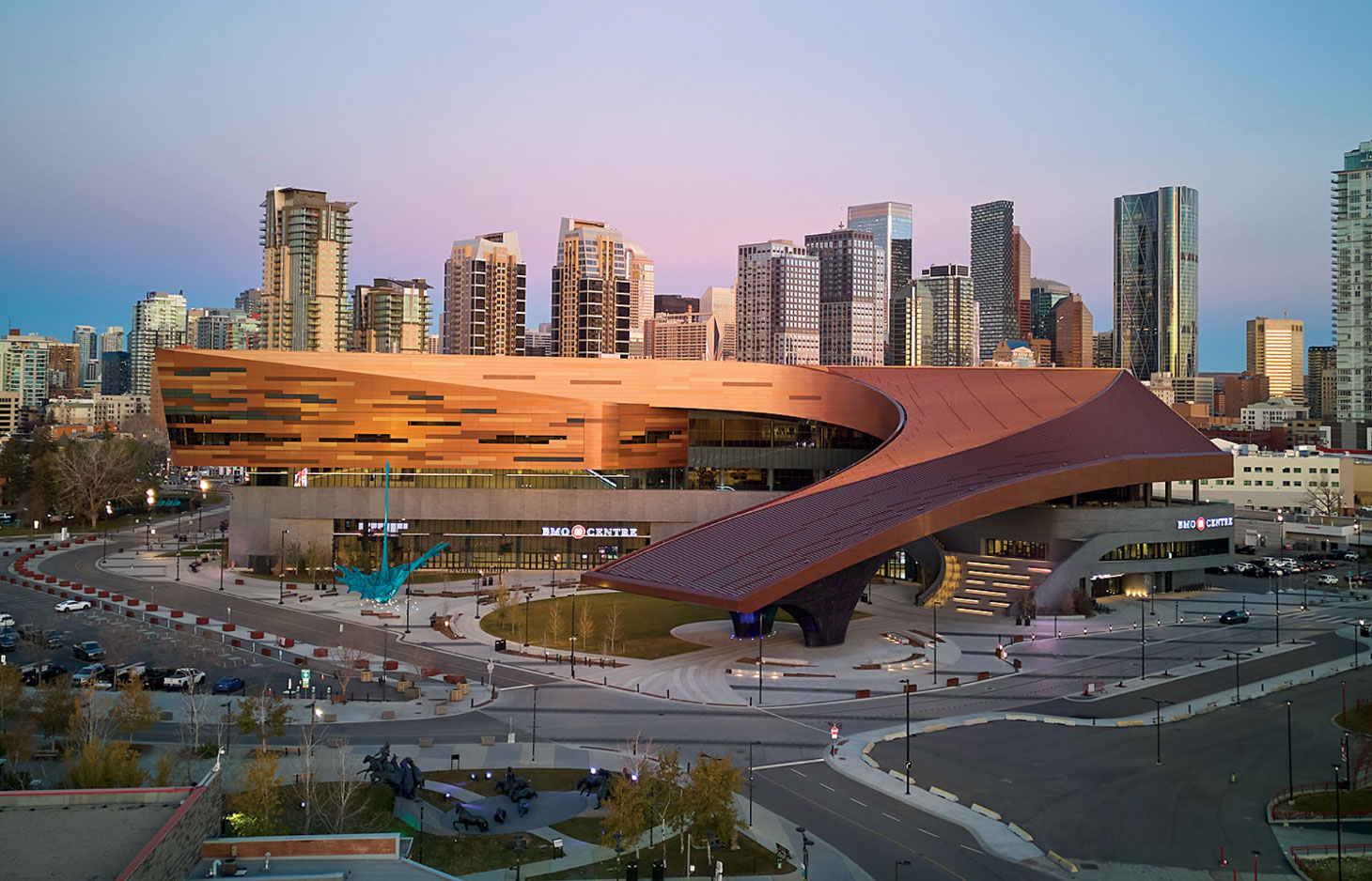 Artist rendering of BMO expansion