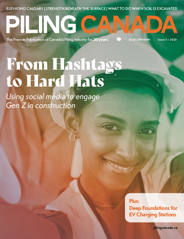 Cover of Piling Canada, issue 3, 2025