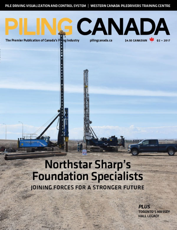 Cover of Piling Canada Issue 2, 2017