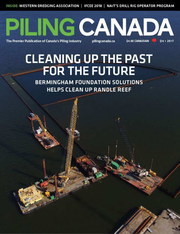 Cover of Piling Canada Issue 4, 2017