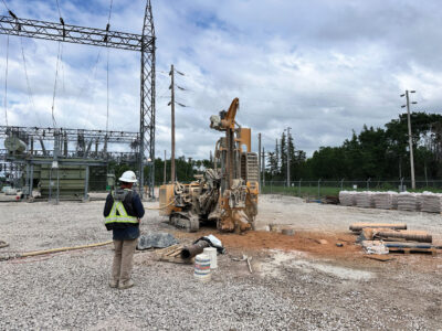 Construction worker on the jobsite