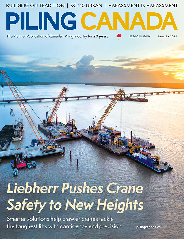 Piling Canada - Issue 6, 2025 Cover