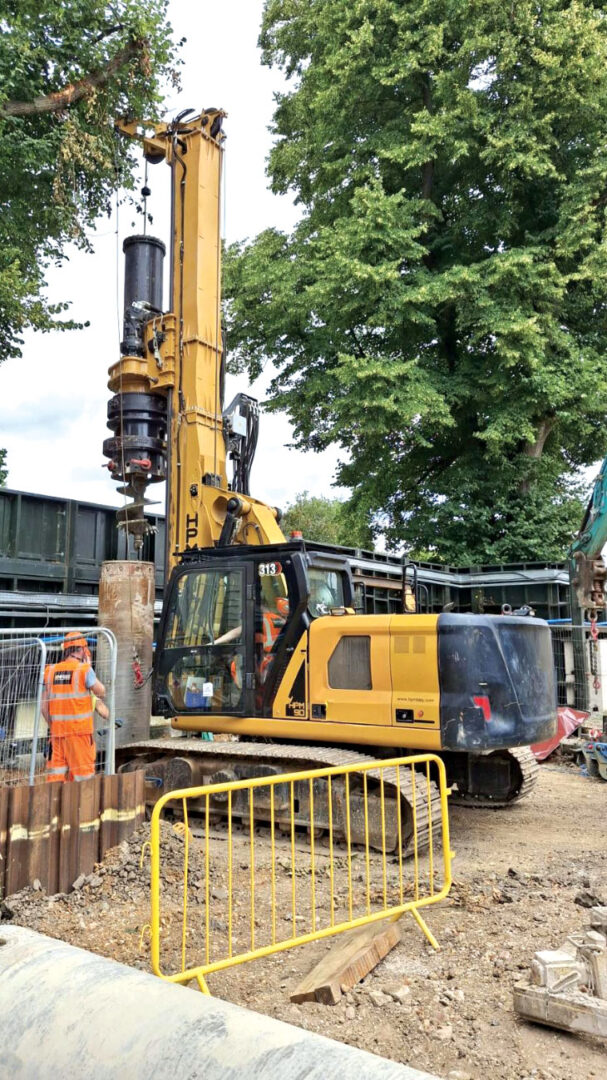 HPM90 CWS on construction site