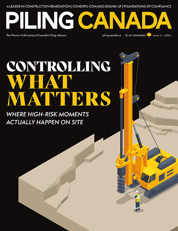 Piling Canada Issue 3, 2026 Cover
