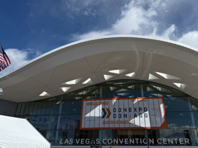 Exterior shot of Las Vegas Convention Centre