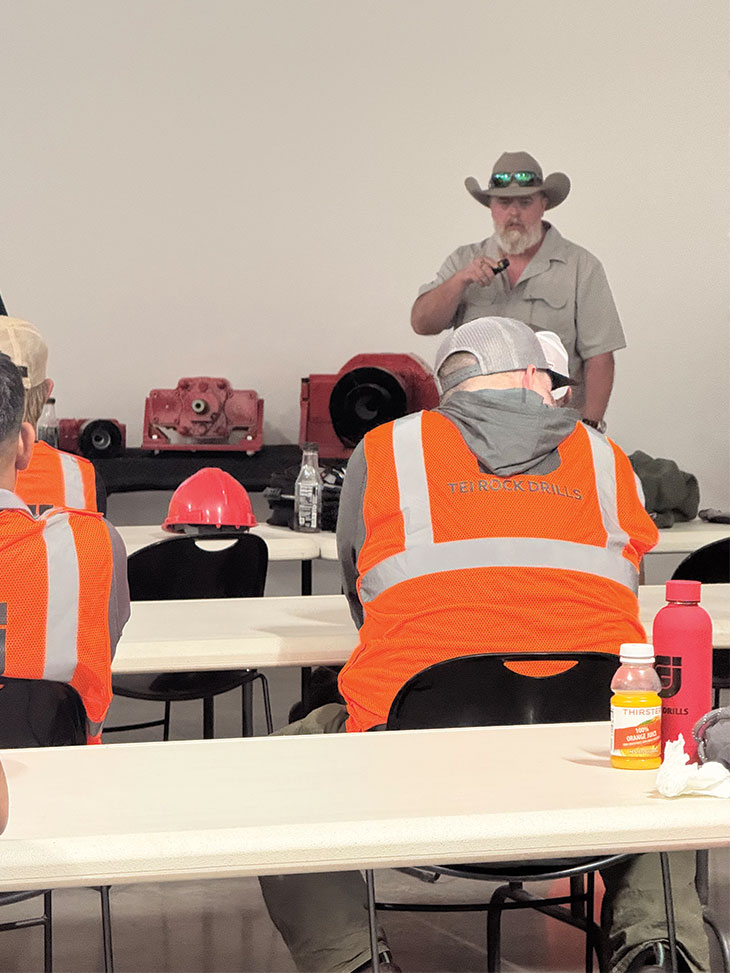 Craig Berninger teaching class